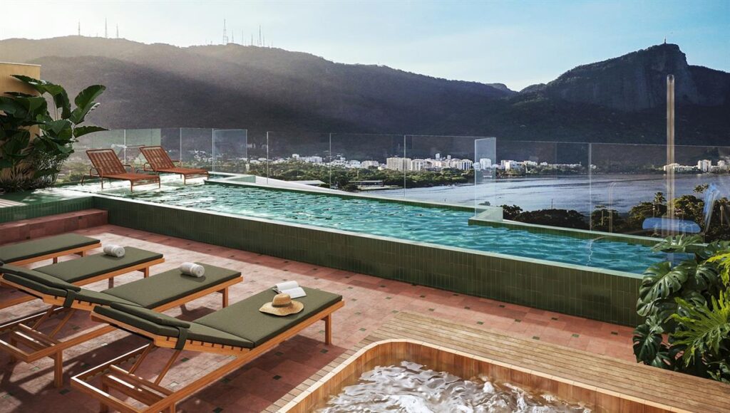 Área de lazer Parque Studios Ipanema
